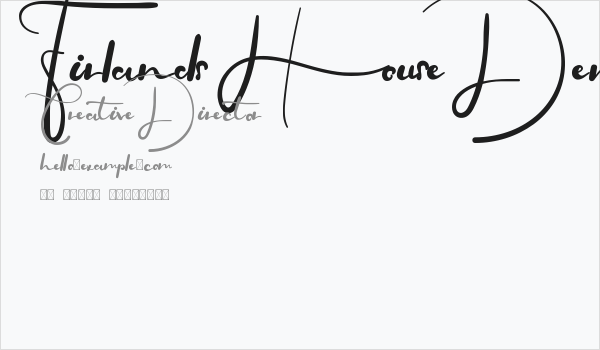 Firlands House Demo Business Card