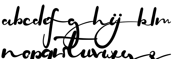 Firlands House Demo Font LOWERCASE