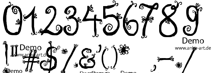 Firlefanz Demo Font OTHER CHARS