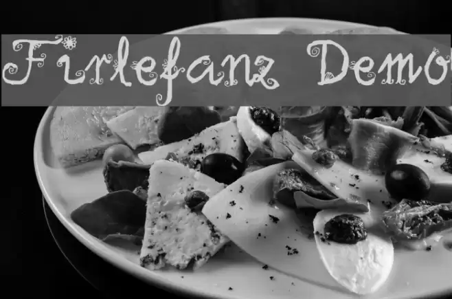 Firlefanz Demo Font examples