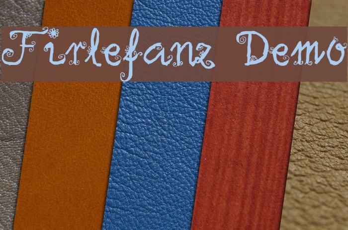 Firlefanz Demo Font examples