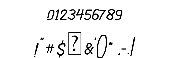 Firnaily Font OTHER CHARS