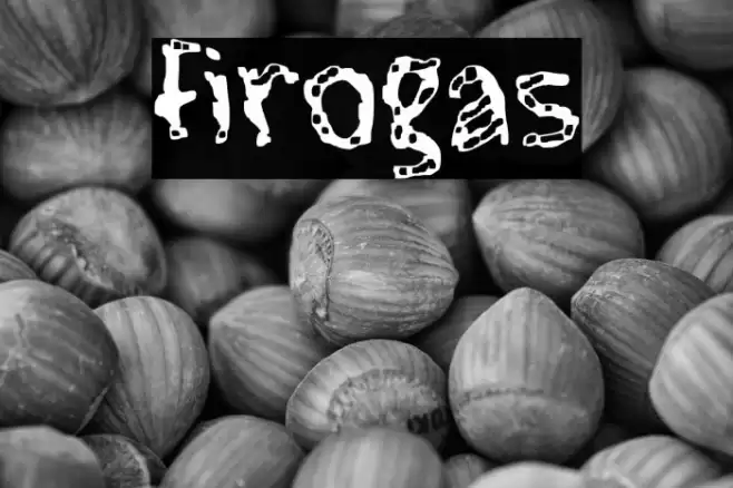 Firogas Font examples