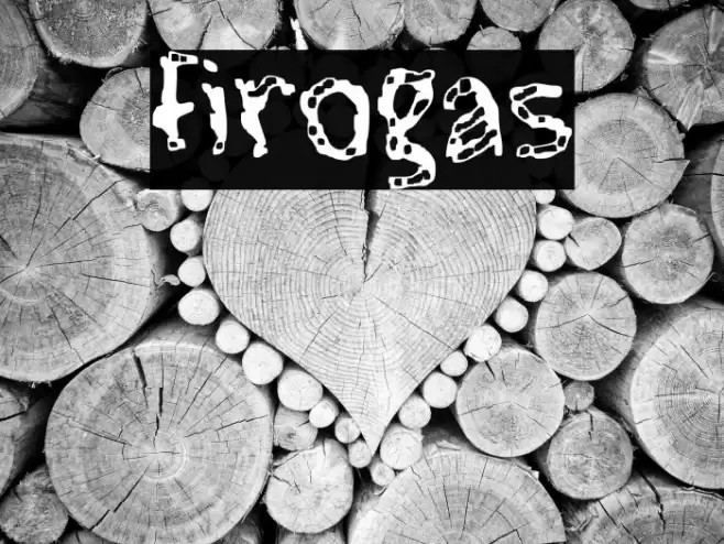Firogas Font examples