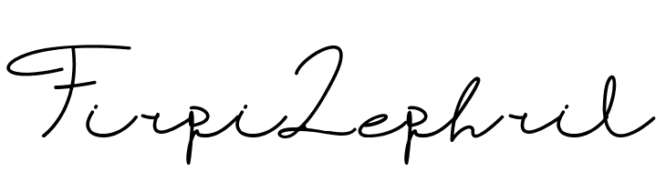 Firpi Lephril  Frei Schriftart Herunterladen
