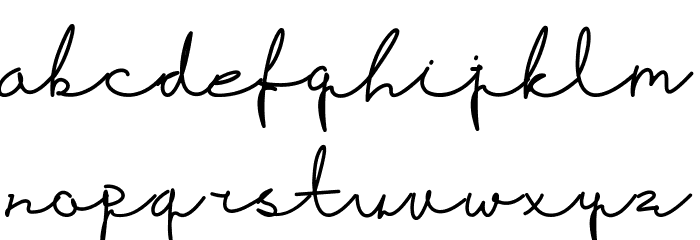 Firpi Lephril Font LOWERCASE