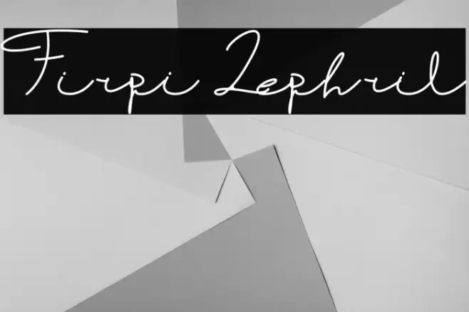 Firpi Lephril Font examples