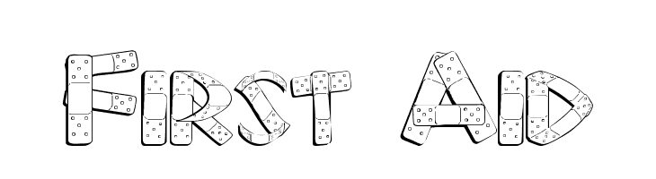 First Aid Font