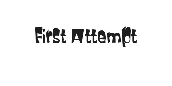 First Attempt Logo