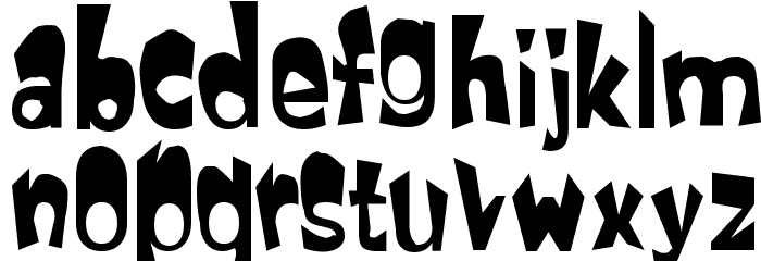 First Attempt フォント 小文字
