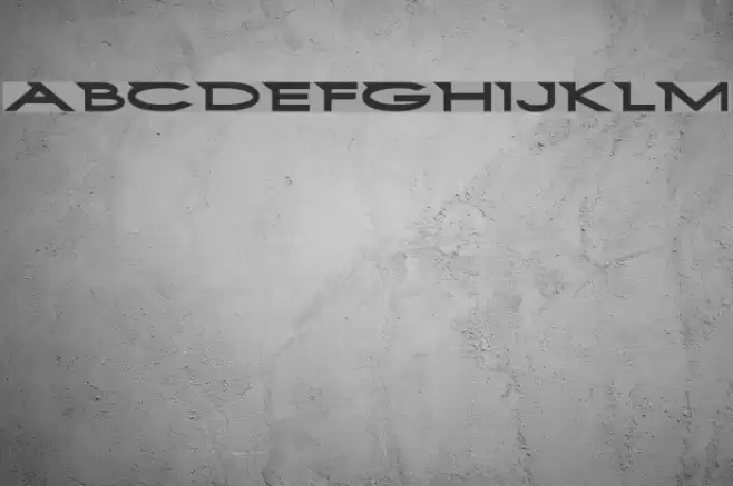 First Blind 2 Font examples