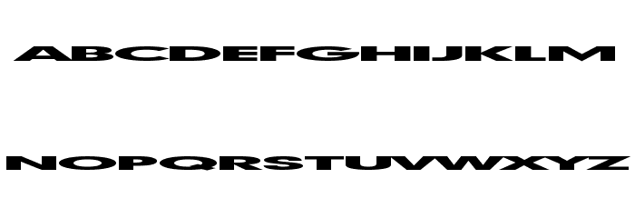 First Blind Font LOWERCASE