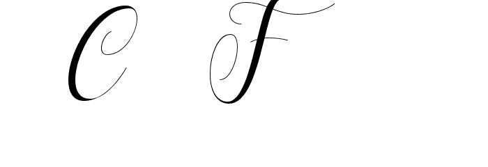 First Choice DEMO Regular Font OTHER CHARS