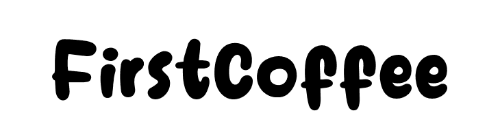 First Coffee  les polices de caractères gratuit tlcharger