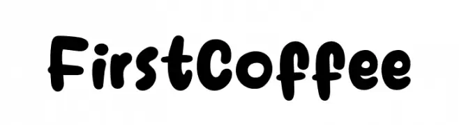 First Coffee  font caratteri gratis