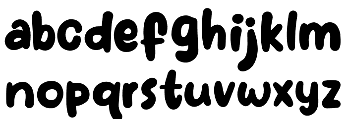 First Coffee Font LOWERCASE