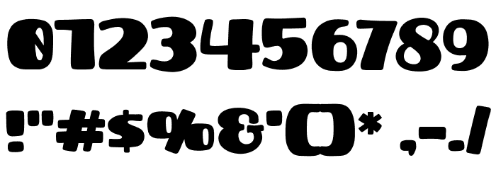 First Draw Font OTHER CHARS