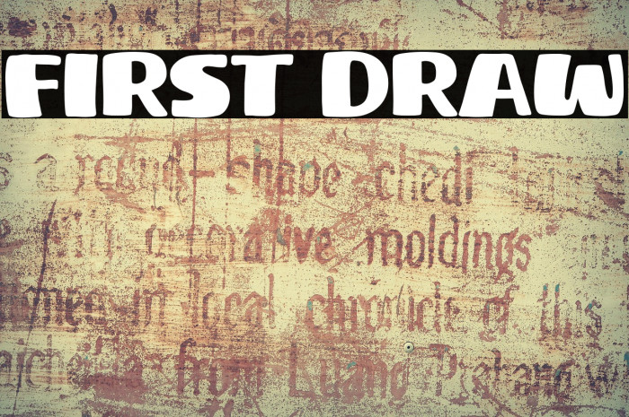 First Draw Example 1