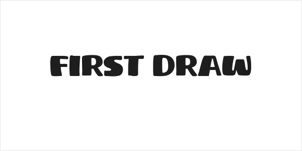 First Draw Logo