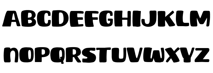 First Draw Font LOWERCASE