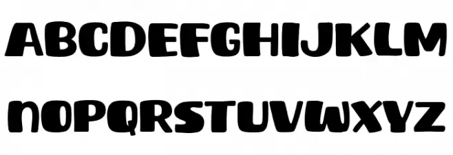 First Draw 字体 小写