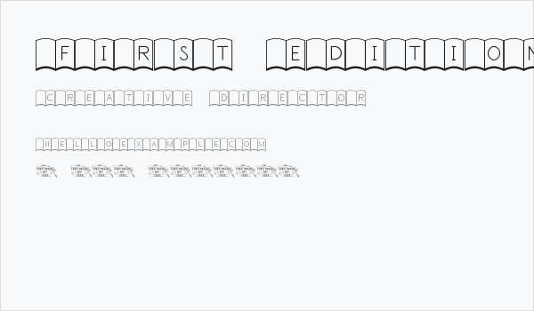 First Edition JL Business Card