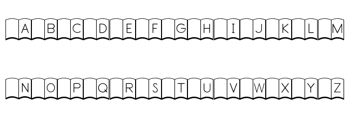 First Edition JL Schriftart Kleinbuchstaben