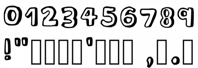 First Font Regular Font OTHER CHARS