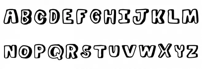 First Font Regular फ़ॉन्ट अपरकेस
