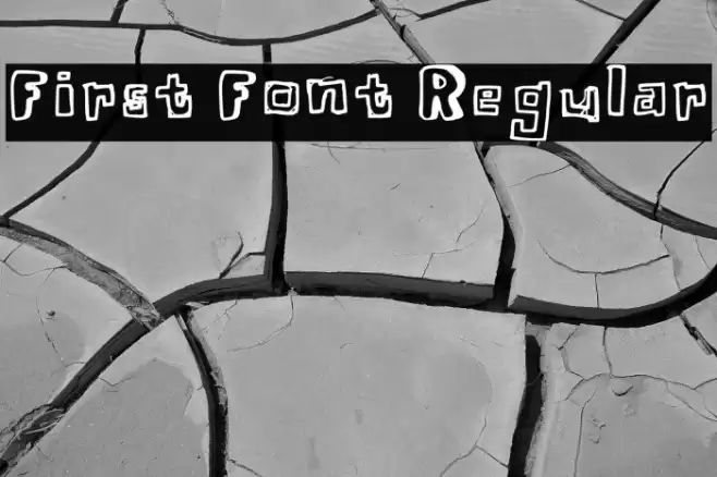First Font Regular Font examples