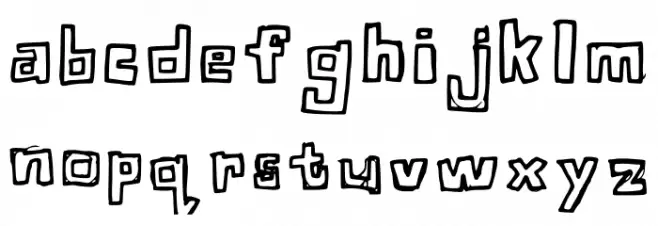 First Font Regular خط أحرف صغيرة