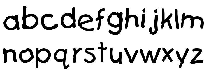 First Grader Font Litere mici