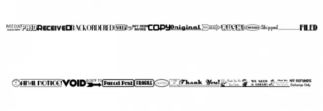 First Impression JL Font Litere mari