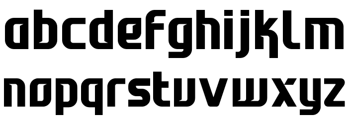 First Job Font LOWERCASE