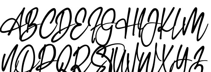 First Line Font UPPERCASE