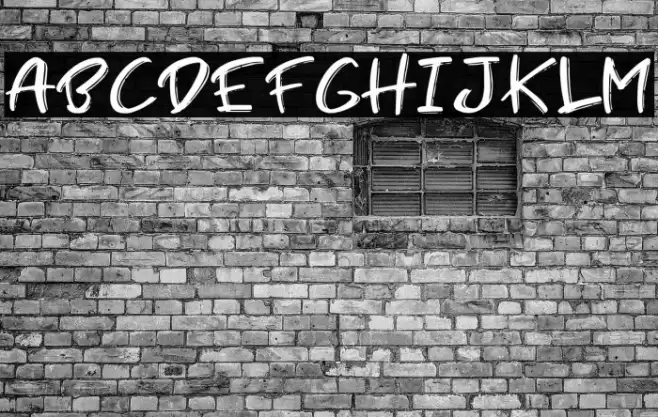 First Love (demo) Font examples