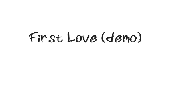 First Love (demo) Logo