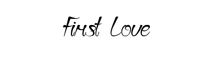 First Love  免费字体下载