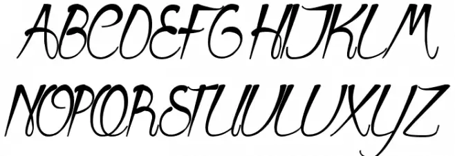 First Love Schriftart Groß