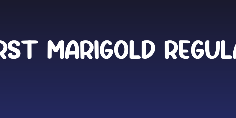 First Marigold Regular Social Header