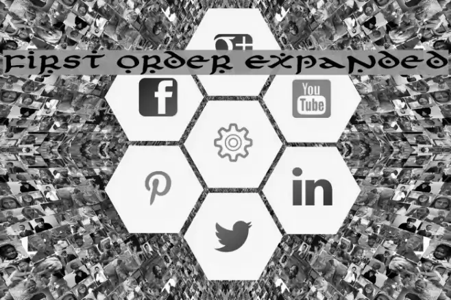 First Order Expanded Font examples