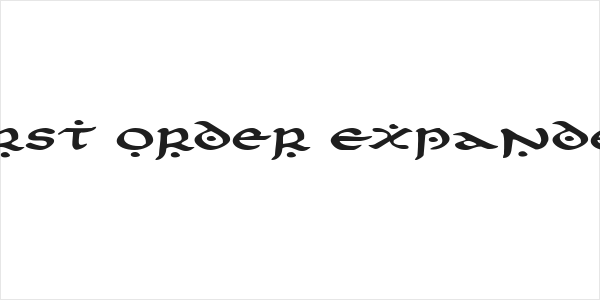 First Order Expanded Logo