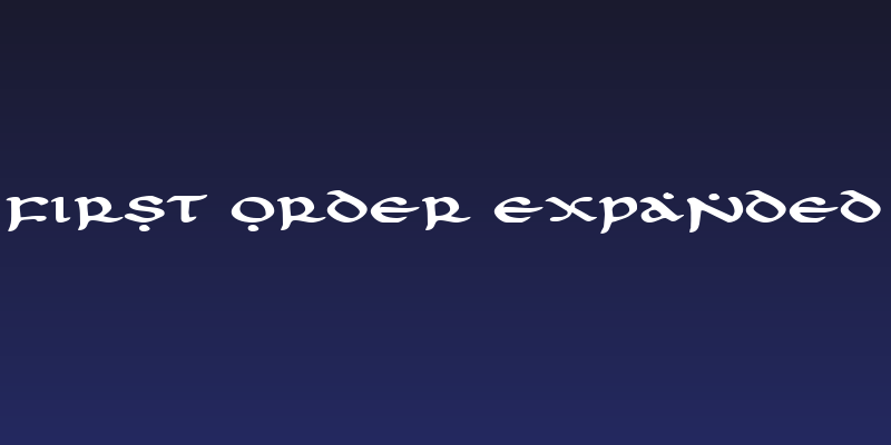 First Order Expanded Social Header