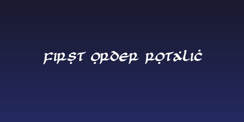 First Order Rotalic Social Header