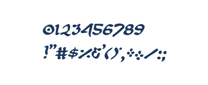 First Order Semi-Italic Other Characters