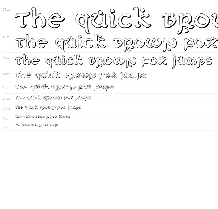 First Order Shadow Waterfall