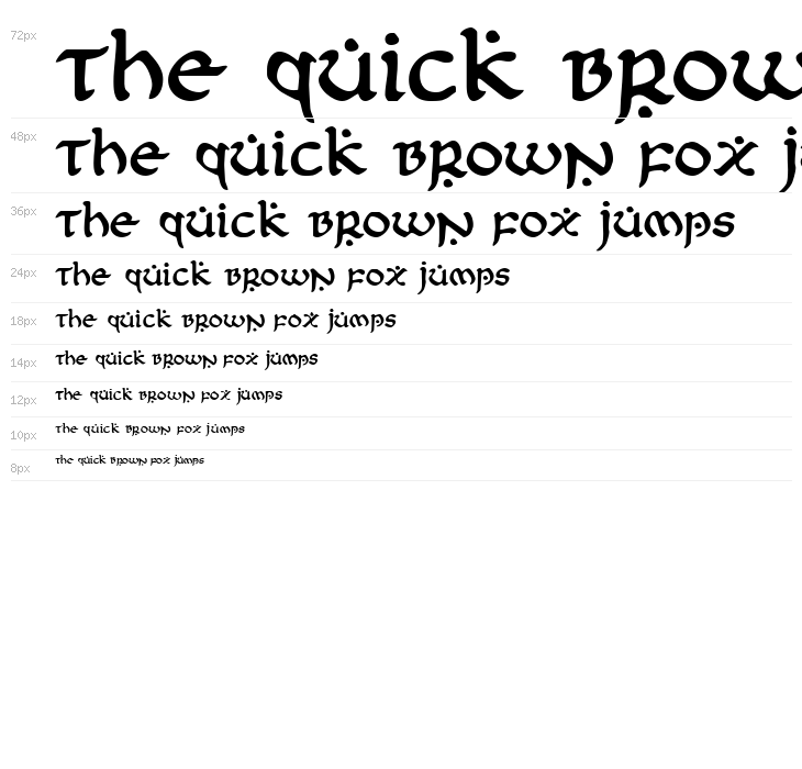 First Order Waterfall