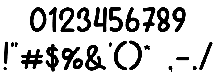 First School Font OTHER CHARS