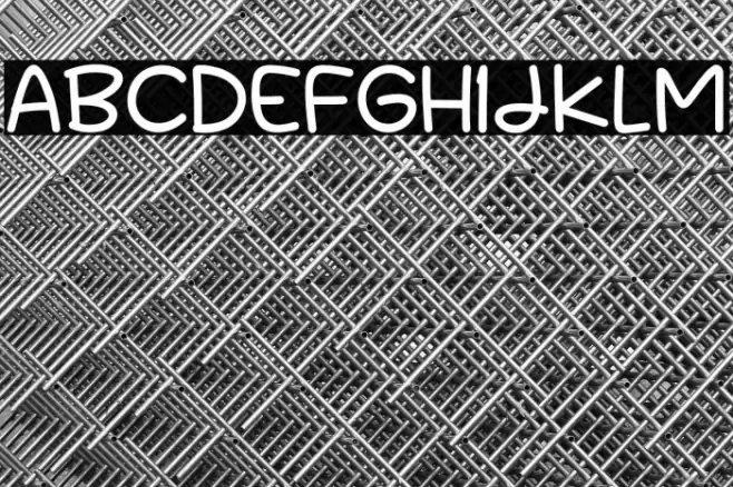 First School Font examples