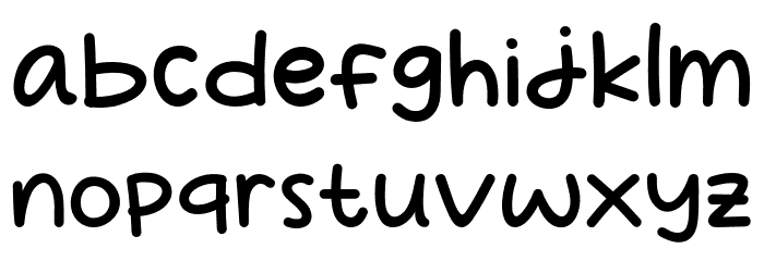 First School Font LOWERCASE